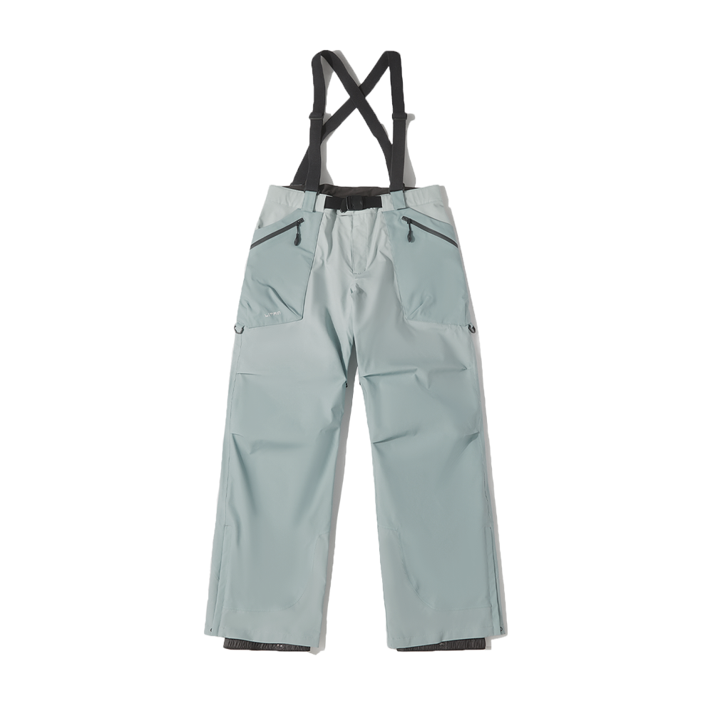 Upgrade the gray-cyan gradual pants